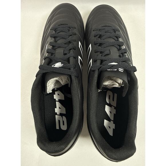 New Balance 442 V2 Team FG Soccer Cleats Men’s Size 12 NIB Black White main image 4